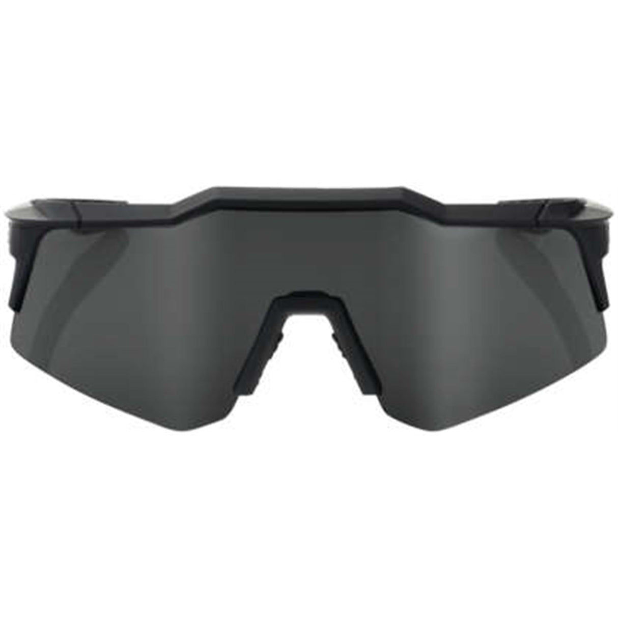 100% Speedcraft XS Sunglasses Soft Tact Black with Smoke Lens [MPN: 60009-00000]