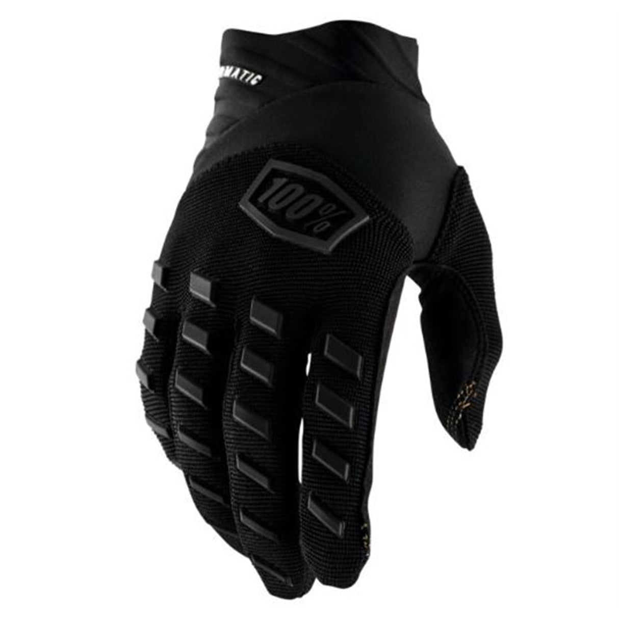 100% Youth Airmatic Gloves Black/Charcoal, Large [MPN: 10001-00002]