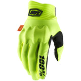 100% Cognito Gloves Flo Yellow/Black, Small [MPN: 10014-00015]