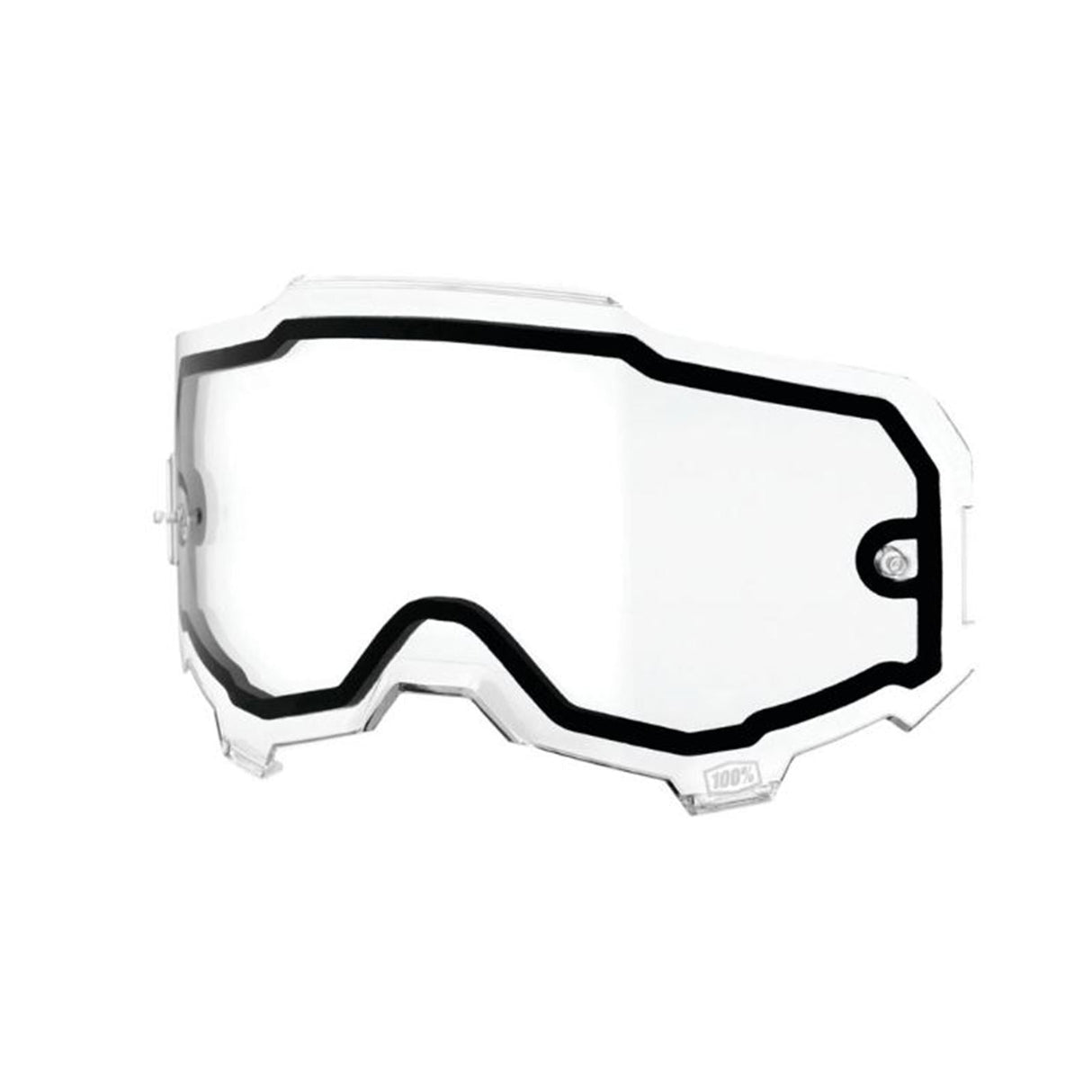 100% Armega Replacement Lens, Dual Pane Clear [MPN: 59051-00001]