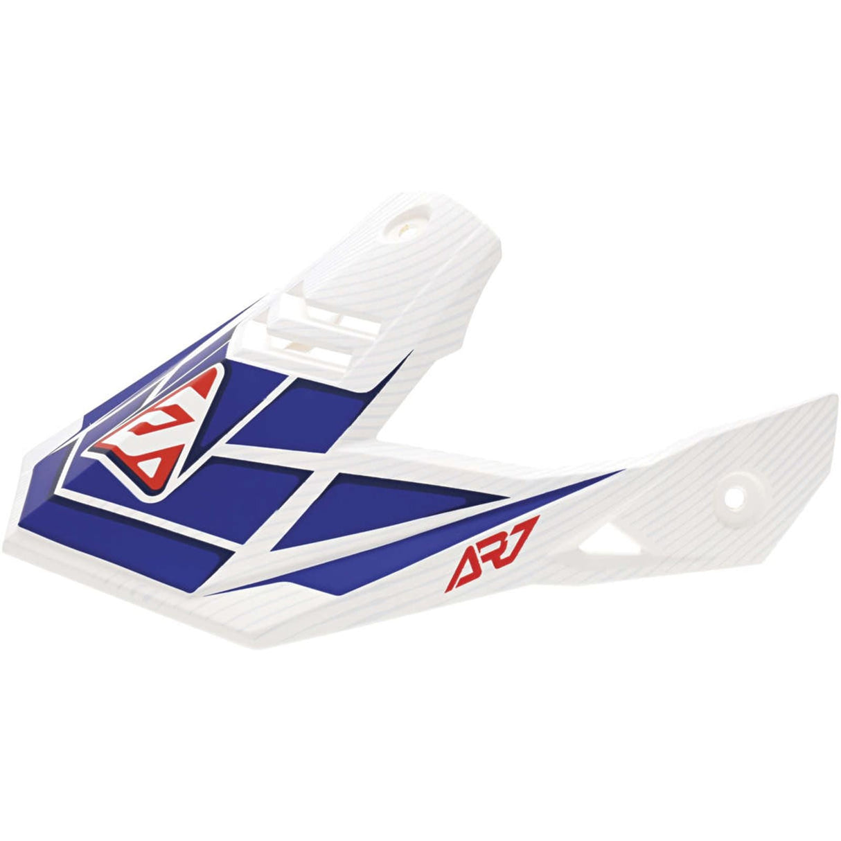 Answer Helmet Visor - Hyper - White/Reflex - Fits: AR7 [MPN: 447156]