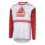 Answer Men's A23 Arkon Trials Jersey - Red/White - XL [MPN: 447349]
