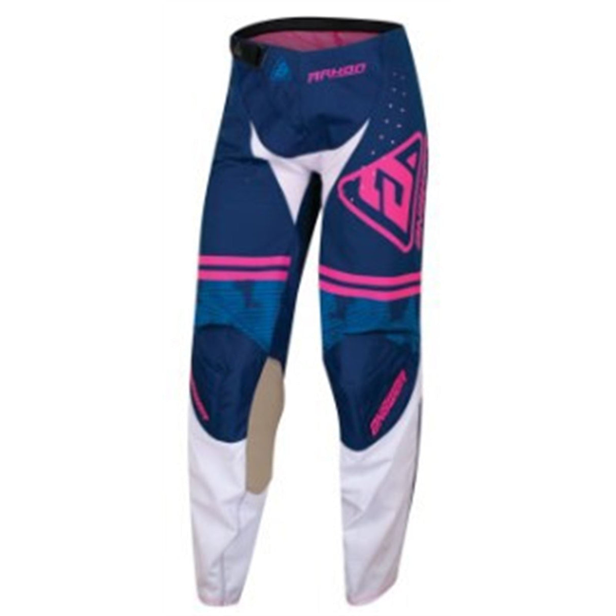 Answer Women's A23 Arkon Trials Pants - Blue/White/Magenta - Size 2 [MPN: 447407]