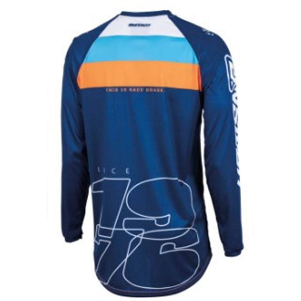 Answer Youth A23 Syncron CC Jersey - Blue/Hyper Orange/Black