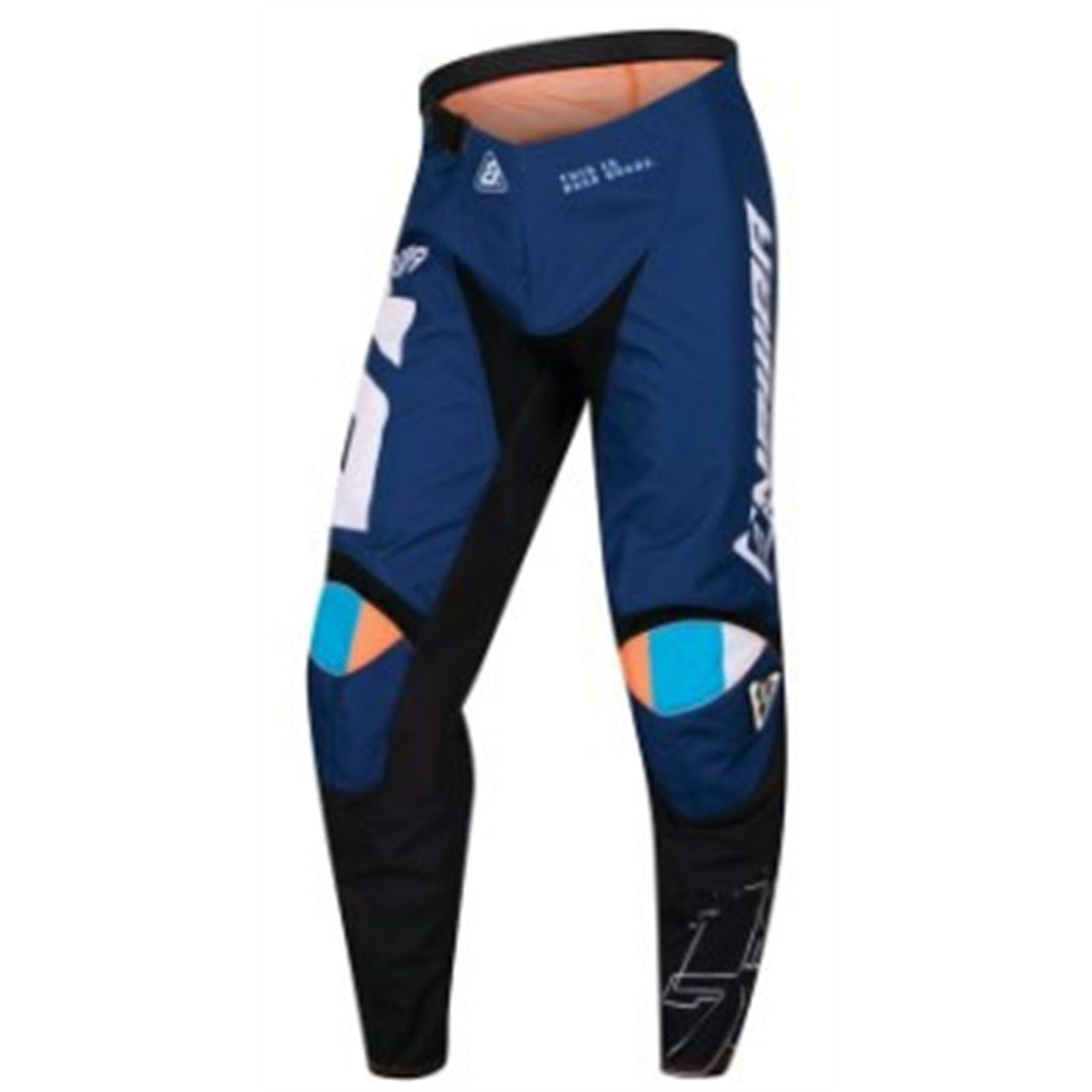 Answer Youth A23 Syncron CC Pants - Blue/Hyper Orange/Black - Youth 16 [MPN: 447540]
