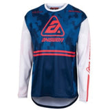 Answer Youth A23 Arkon Trials Jersey - Blue/White/Red - Youth XS [MPN: 447583]
