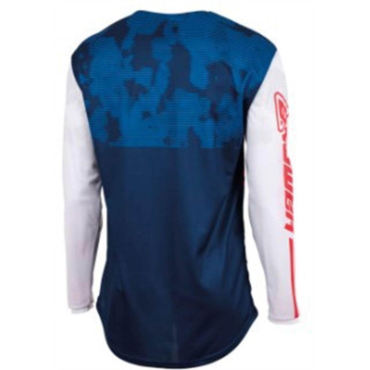 Answer Youth A23 Arkon Trials Jersey - Blue/White/Magenta - Youth Medium [MPN: 447609]