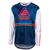 Answer Youth A23 Arkon Trials Jersey - Blue/White/Magenta - Youth Medium [MPN: 447609]
