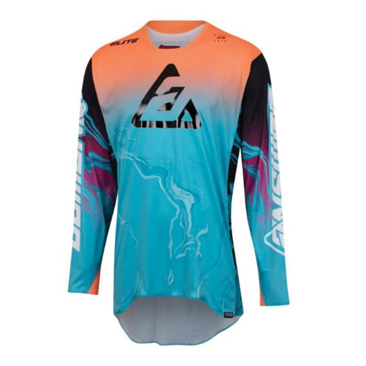Answer Youth A23 Elite Fusion Jersey - Astana/Hyper Orange/Rhodamine - Youth XL [MPN: 447630]