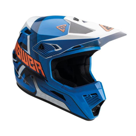 Answer A23 AR1 Vendetta Helmet Blue/White/Hyper Orange_898242
