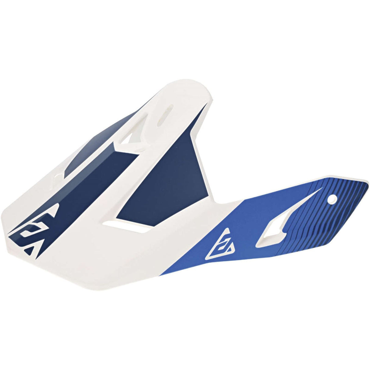 Answer Helmet Visor - Bold - Blue/White - Fits: AR1 V2 [MPN: 447734]