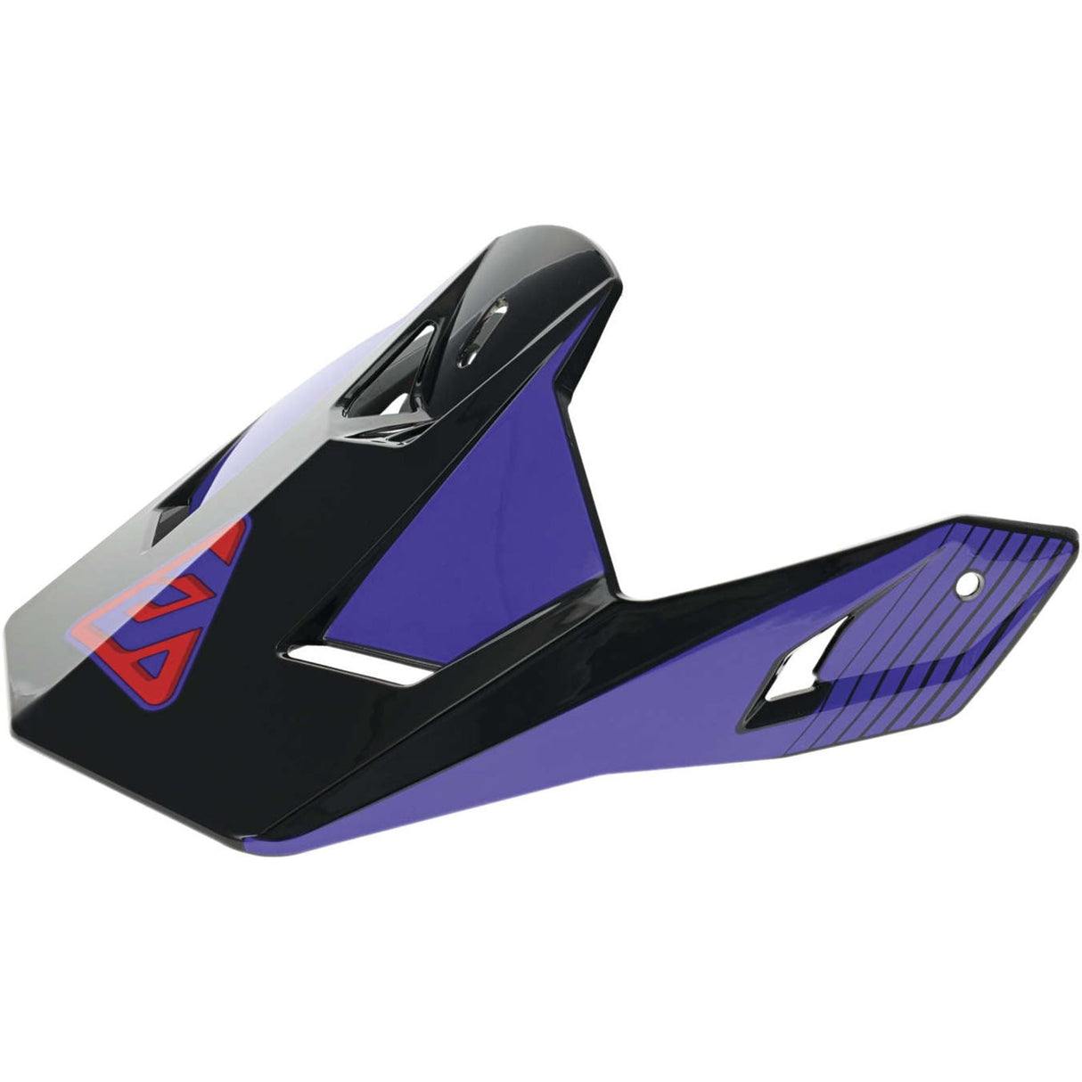 Answer Helmet Visor - Vendetta - Red/White/Purple - Fits: AR1 [MPN: 447740]