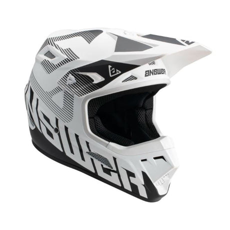 Answer Youth A23 AR1 V2 Bold Helmet White/Black_898262