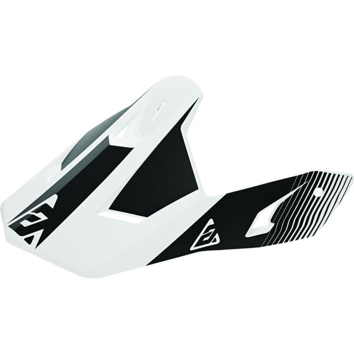 Answer Replacement Youth Helmet Visor - White/Black [MPN: 447786]