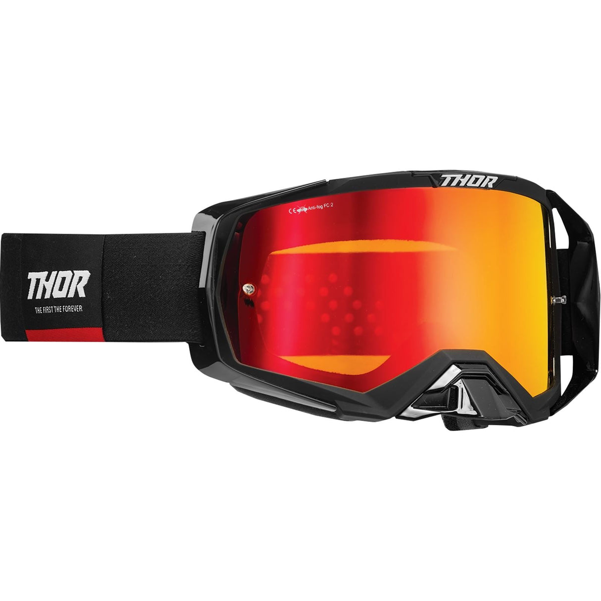 Thor Activate Goggles - Black/Red [MPN: 2601-2794]