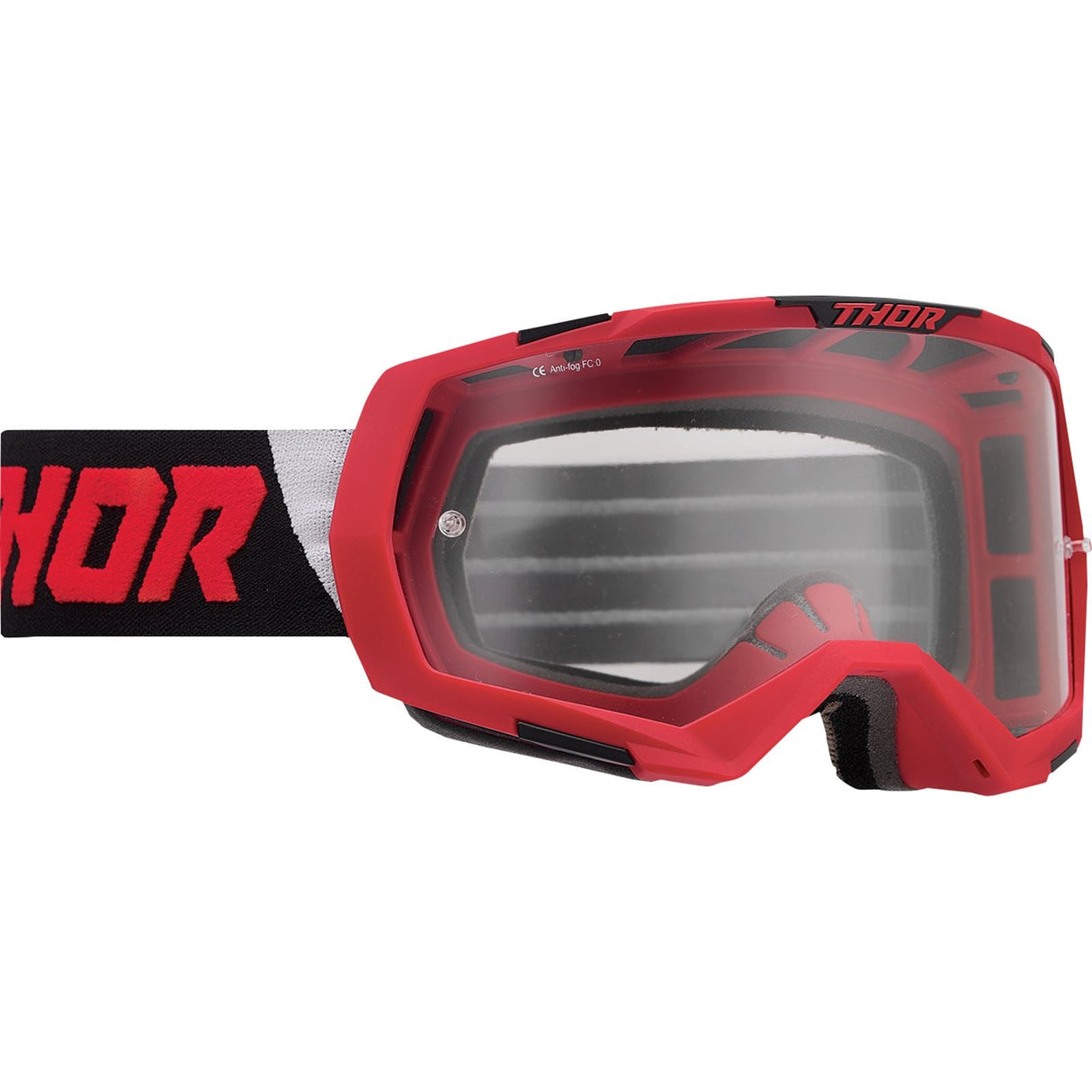Thor Regiment Goggles - Red/Black [MPN: 2601-2800]