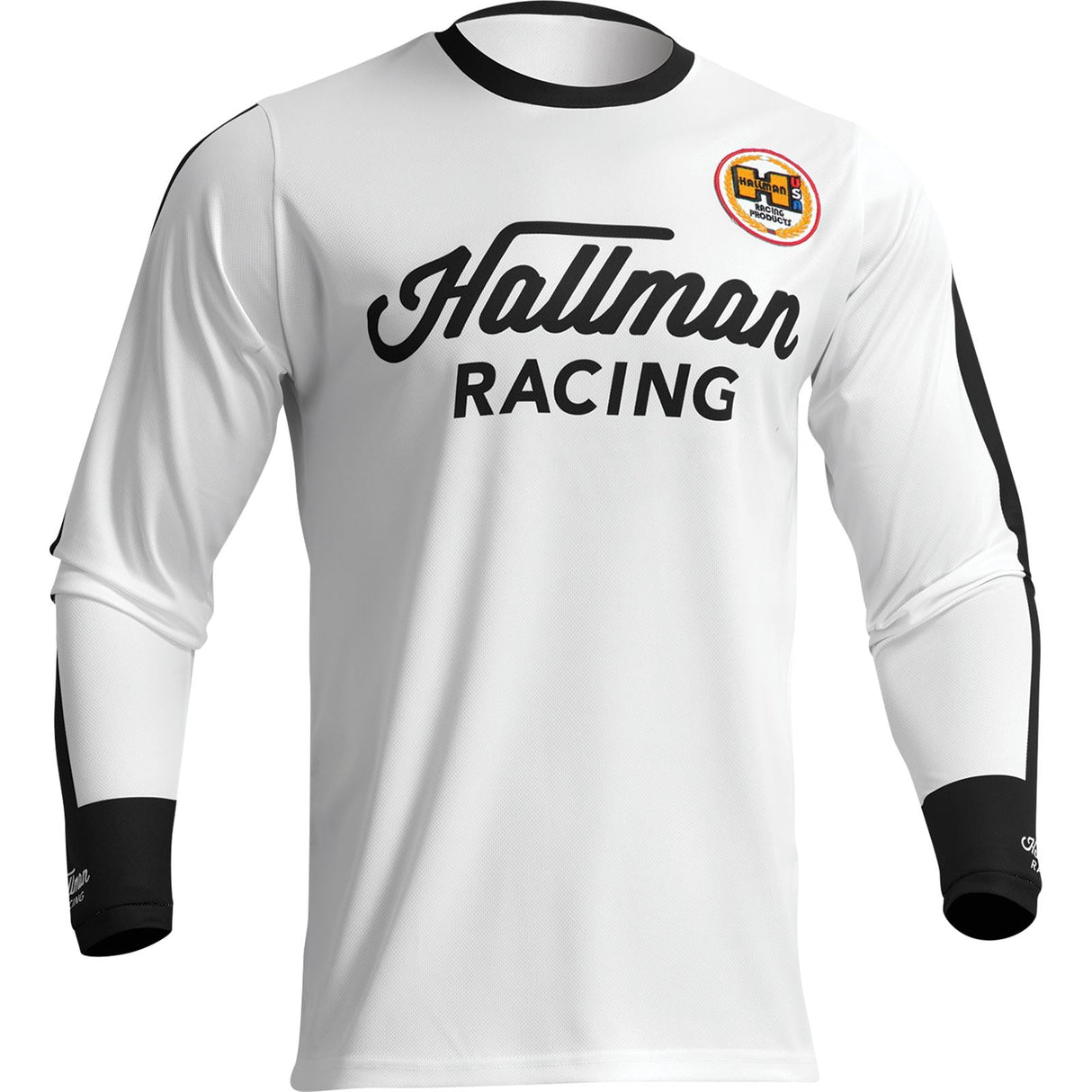 Thor Differ Roosted Jersey - White/Black - Small [MPN: 2910-7115]