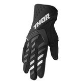 Thor Women's Spectrum Gloves - Black/White - Medium [MPN: 3331-0231]