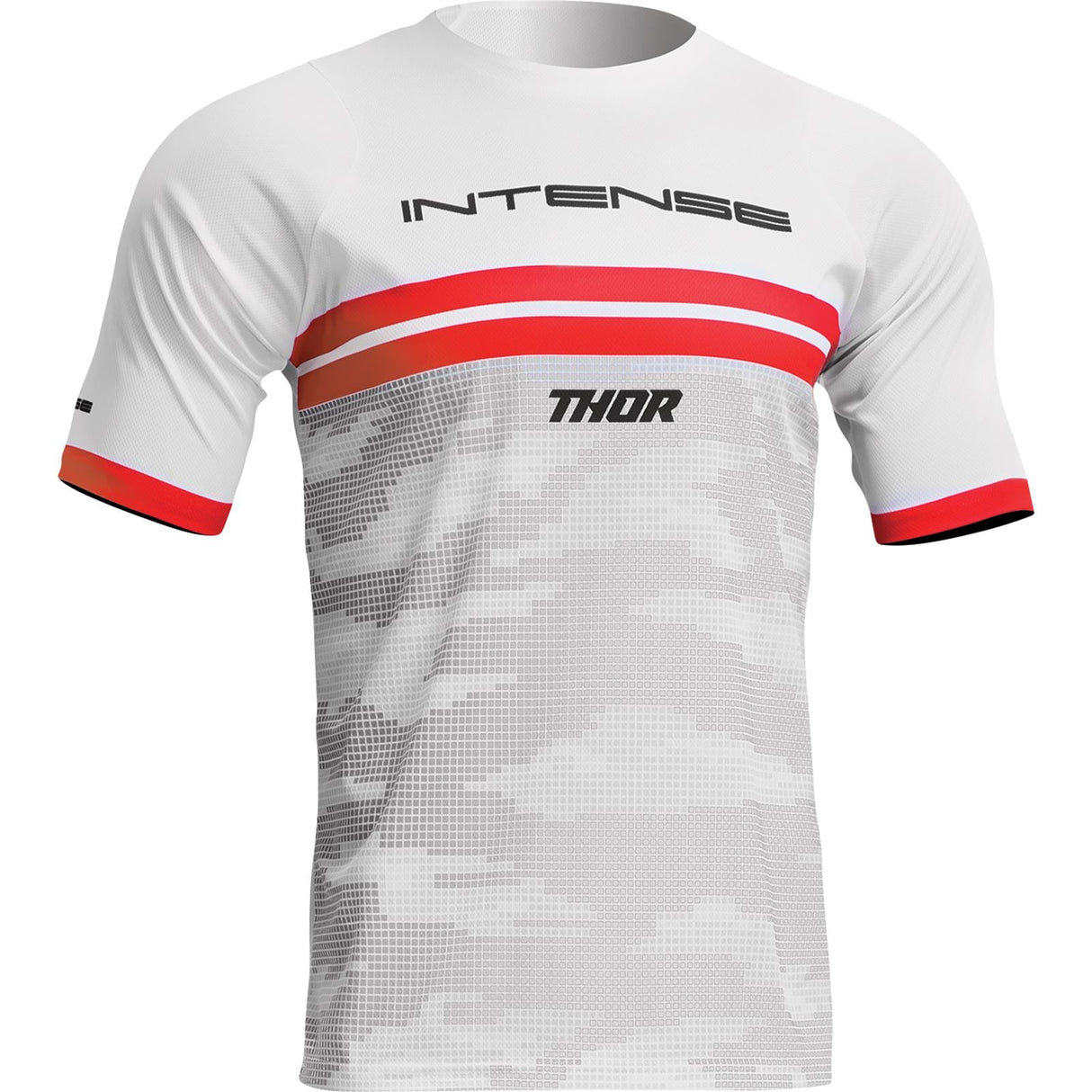 Thor Intense Assist Decoy Jersey - Short-Sleeve - White/Camo - Large [MPN: 5020-0201]