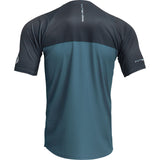 Thor Intense Assist Censis Jersey - Short-Sleeve - Teal/Midnight - XL [MPN: 5020-0220]