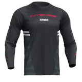Thor Intense Assist Berm Long-Sleeve Jersey - Black/Camo - XL [MPN: 5020-0226]