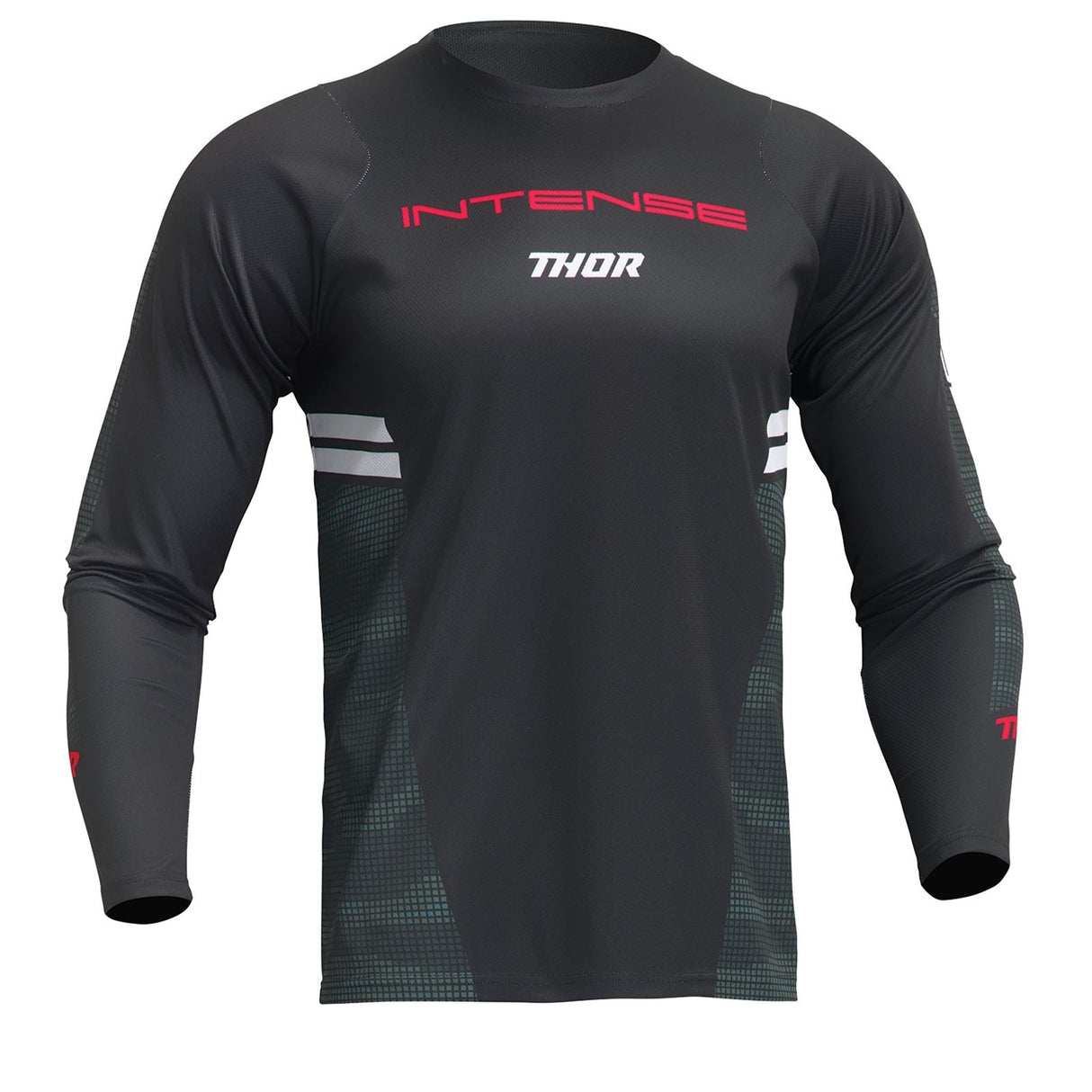 Thor Intense Assist Berm Long-Sleeve Jersey - Black/Camo - 2XL [MPN: 5020-0227]
