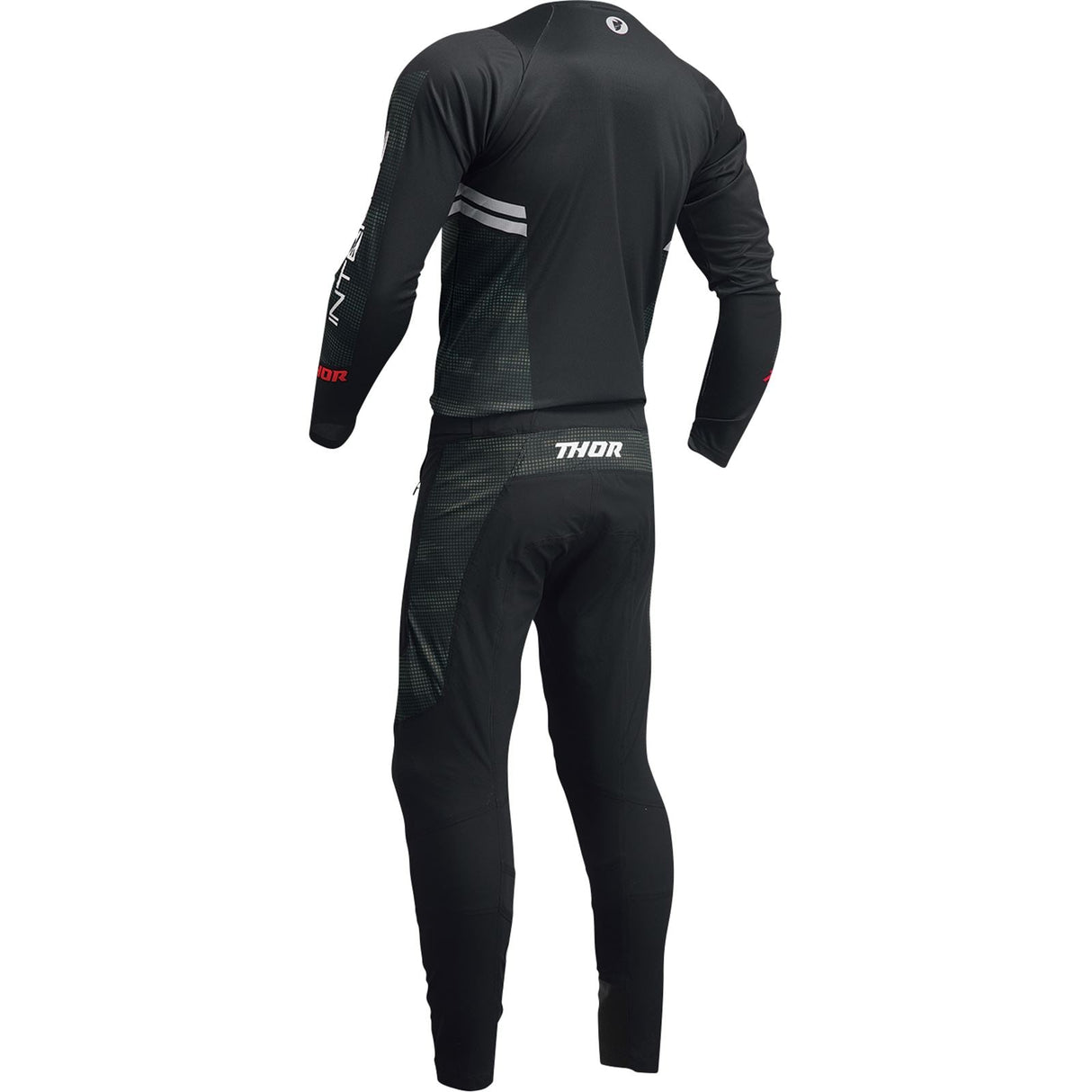 Thor Intense Assist Berm Long-Sleeve Jersey - Black/Camo - 2XL [MPN: 5020-0227]