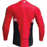 Thor Intense Assist Berm Long-Sleeve Jersey - Red/Black - Medium [MPN: 5020-0230]