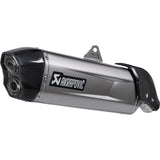 Akrapovic Slip-On Line Muffler - Titanium for 2022-2024 Aprilia Tuareg 660 [MPN: S-A6SO1-HGJT]