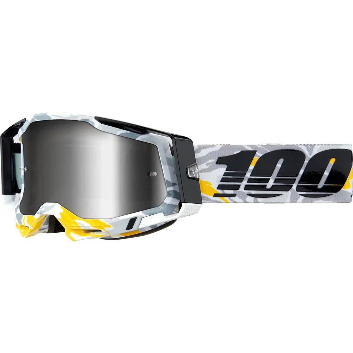 100% Racecraft 2 Goggles - Korb - Silver Mirror [MPN: 50010-00019]