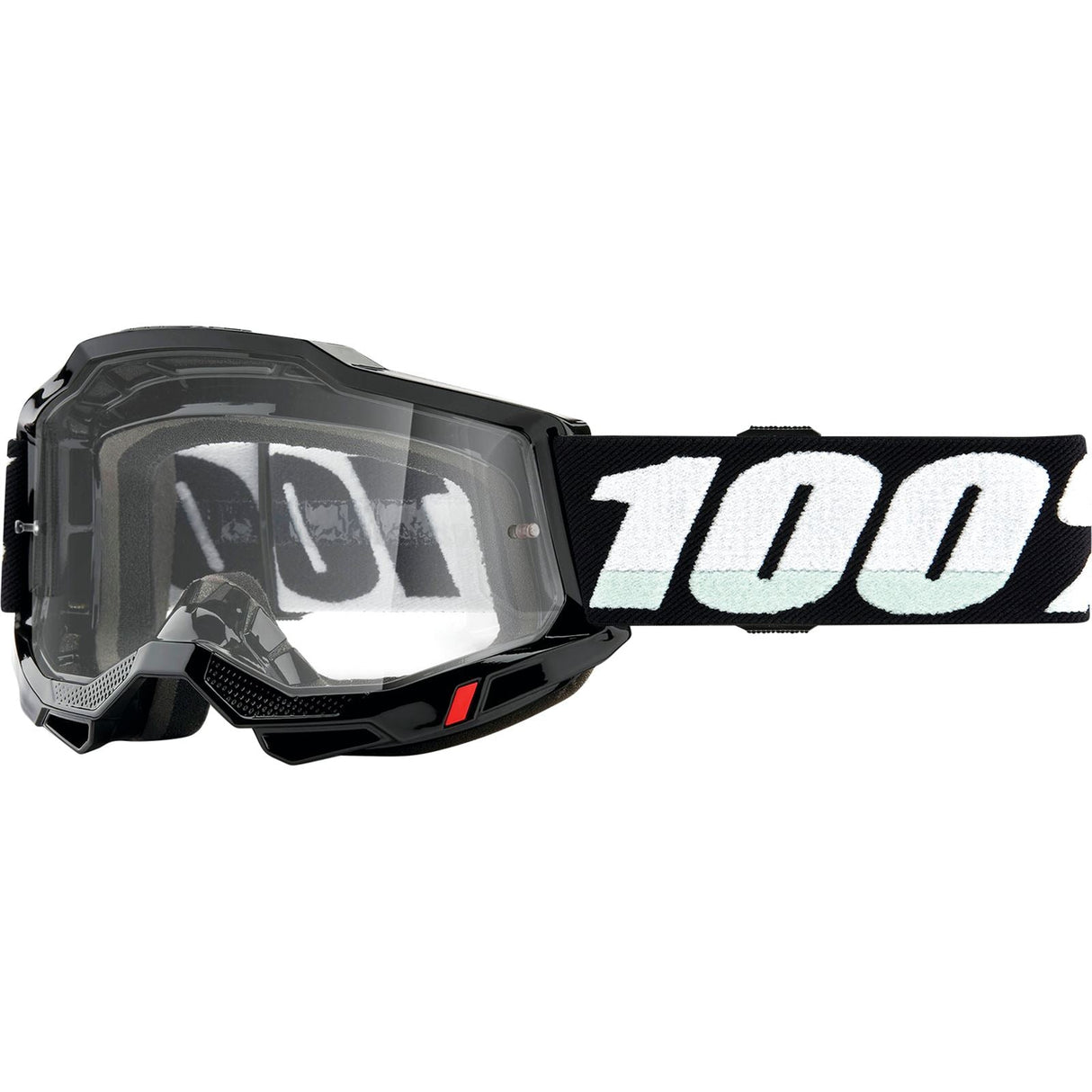 100% Accuri 2 Junior Goggles - Black - Clear [MPN: 50024-00010]