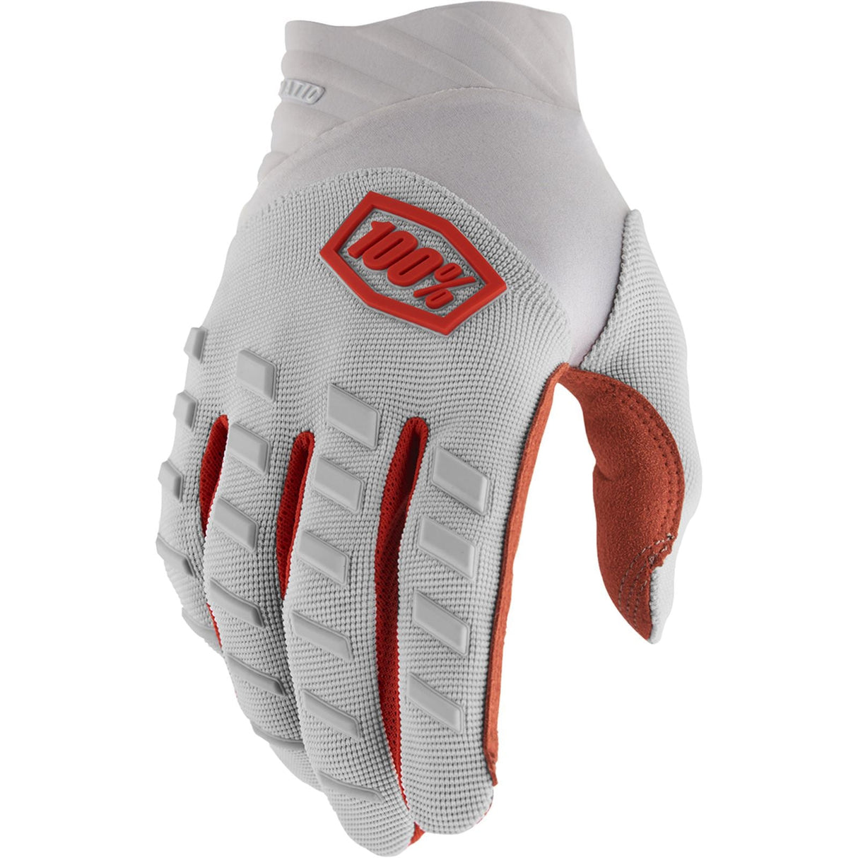 100% Airmatic Gloves - Silver - Small [MPN: 10000-00040]