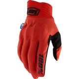 100% Cognito Smart Shock Gloves - Red - Small [MPN: 10014-00045]