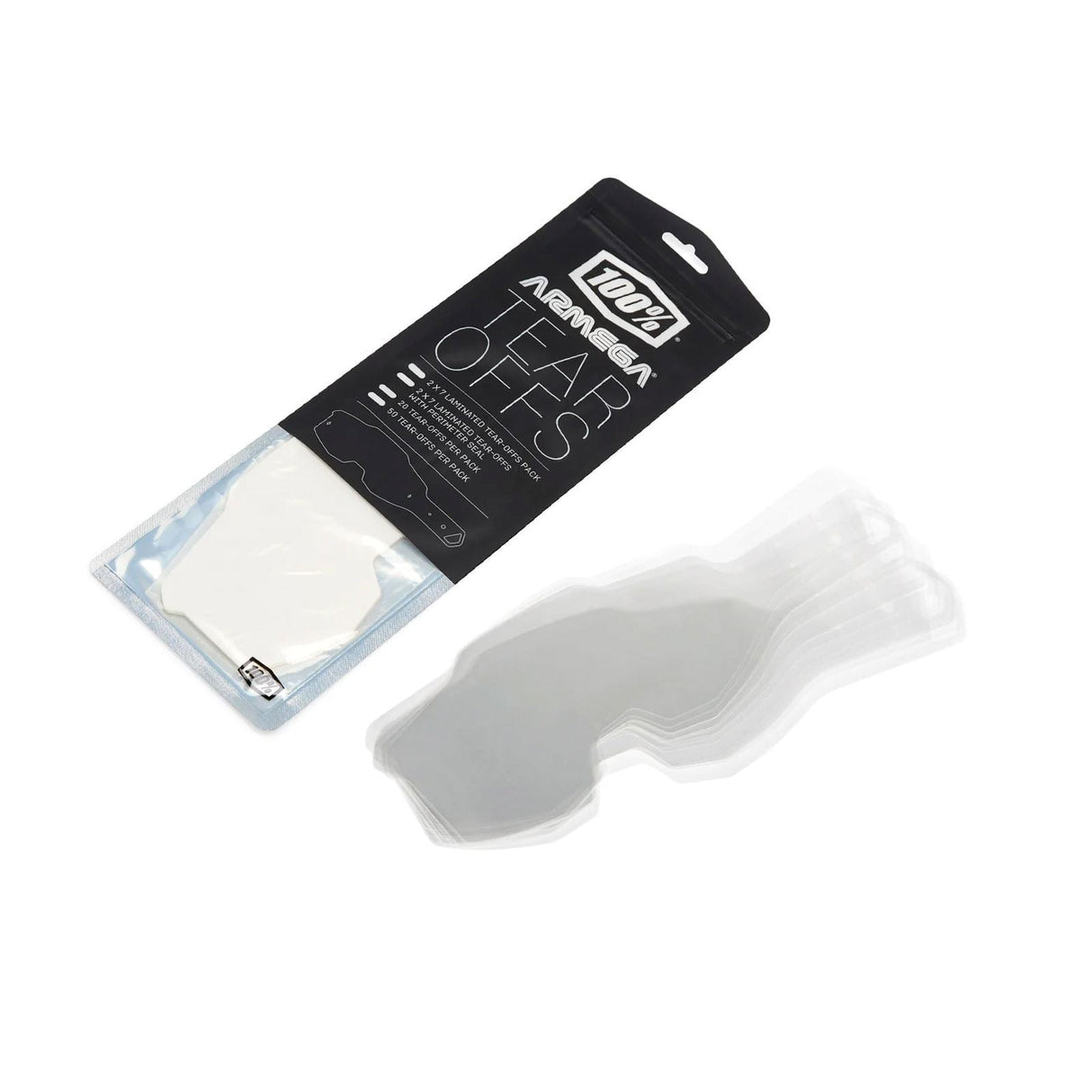 100% Armega Standard Tear-Offs - 50pk [MPN: 59057-00001]