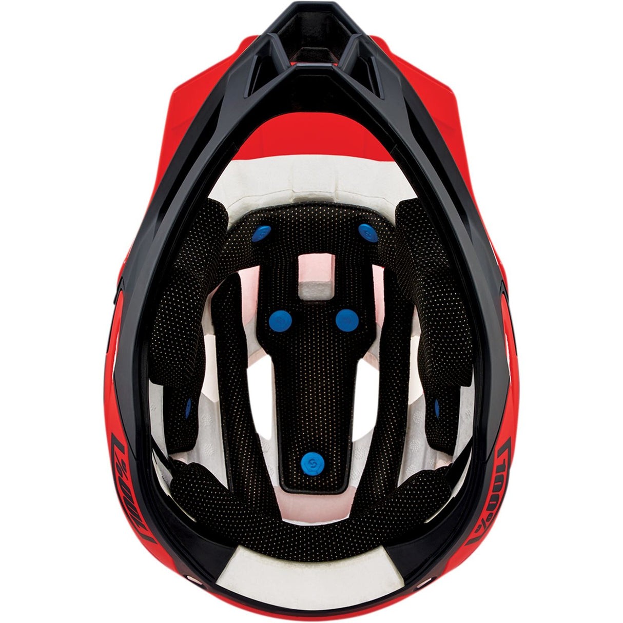 100% Trajecta Helmet - Fidlock - Cargo - Fluo Red - Large [MPN: 80003-00011]