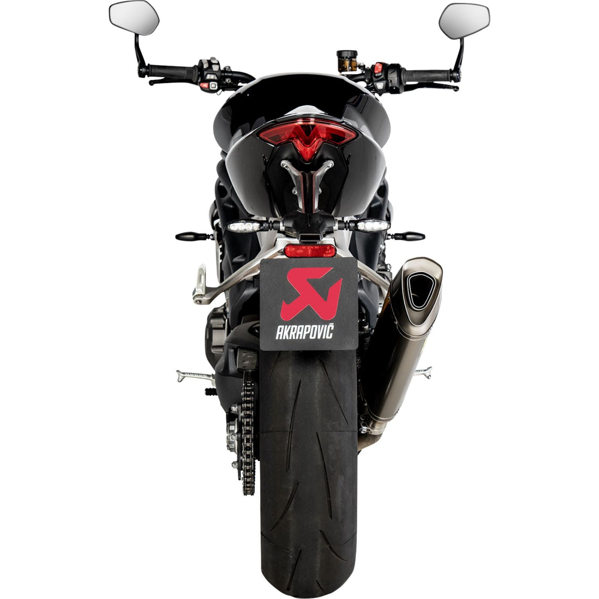 Akrapovic Slip-On Line Muffler - Titanium for Triumph [MPN: S-T12SO5-HAPXLT]