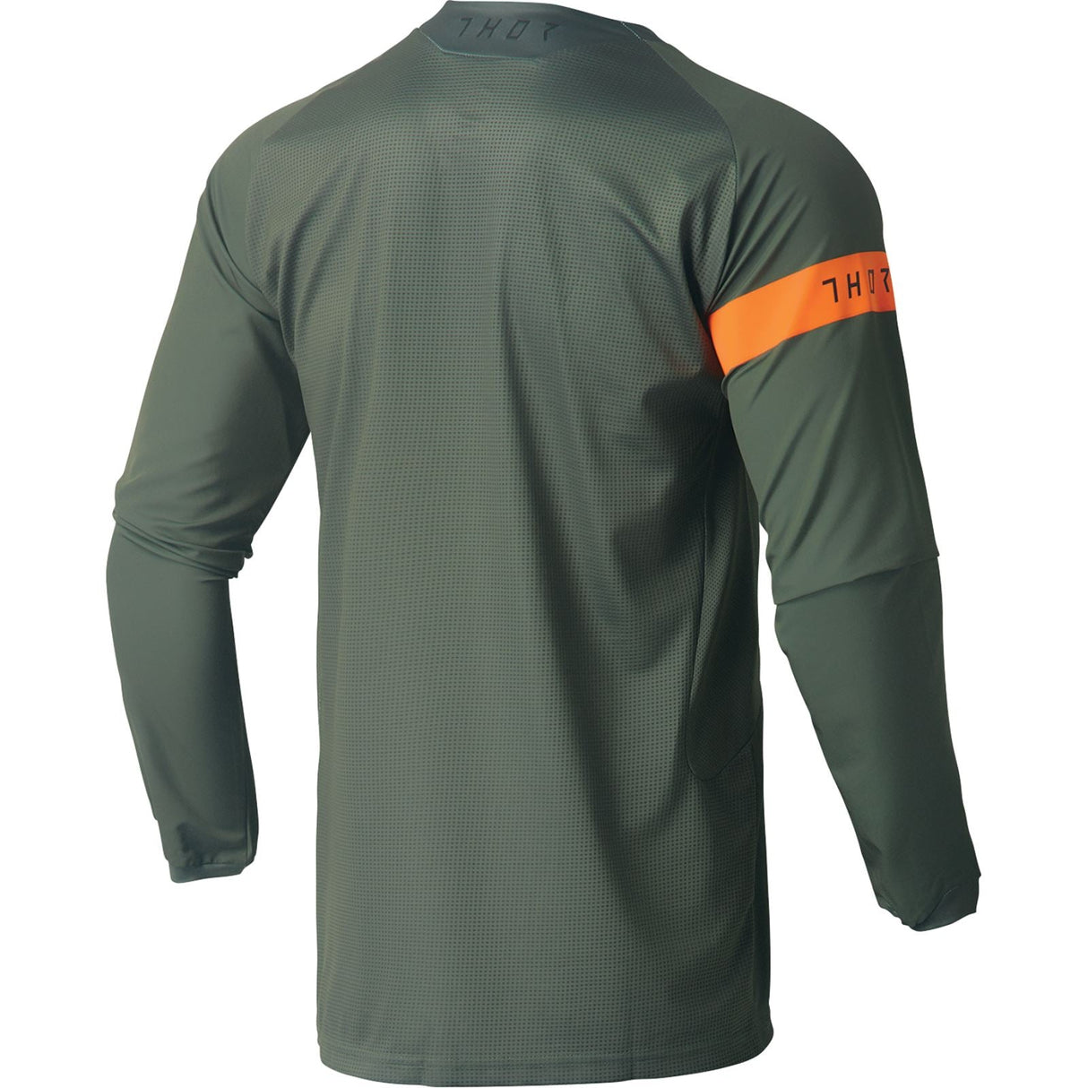 Thor Range Jersey - Army Green/Orange - Small [MPN: 2910-7482]