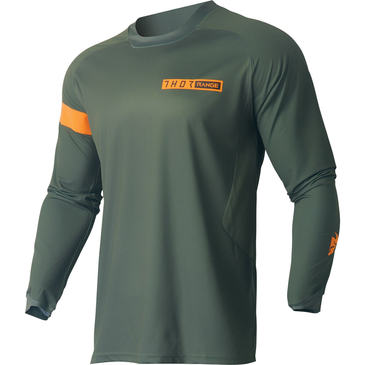 Thor Range Jersey - Army Green/Orange - 2XL [MPN: 2910-7486]