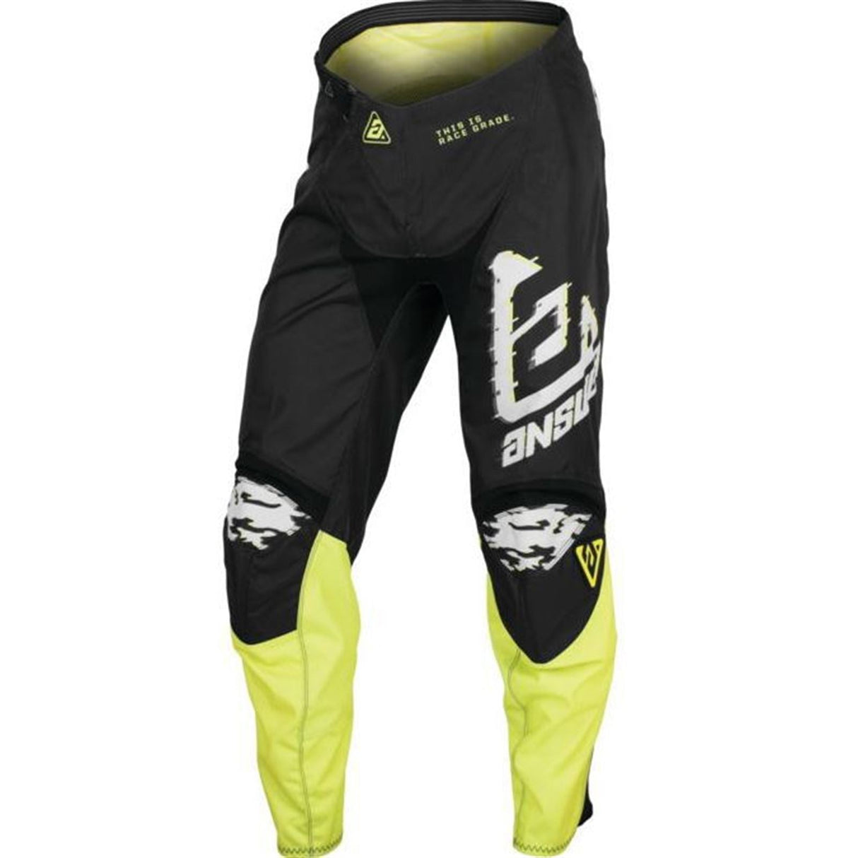 Answer Youth A23.5 Syncron Meltdown Pants - Grey/Hyper Acid/Black