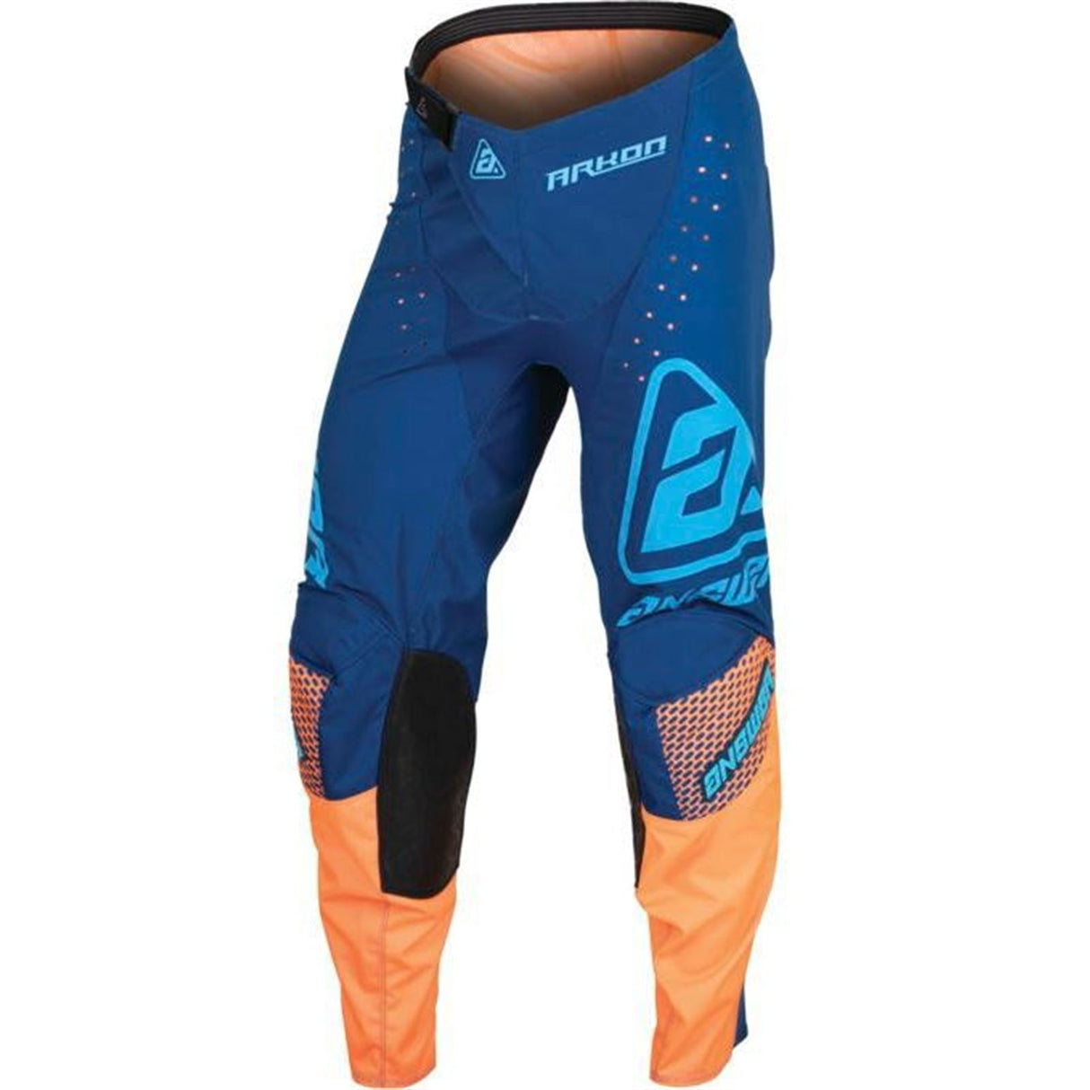 Answer Youth A23.5 Arkon Boost Pants - Navy/Hyper Orange/Light Blue - Size 22 [MPN: 447941]
