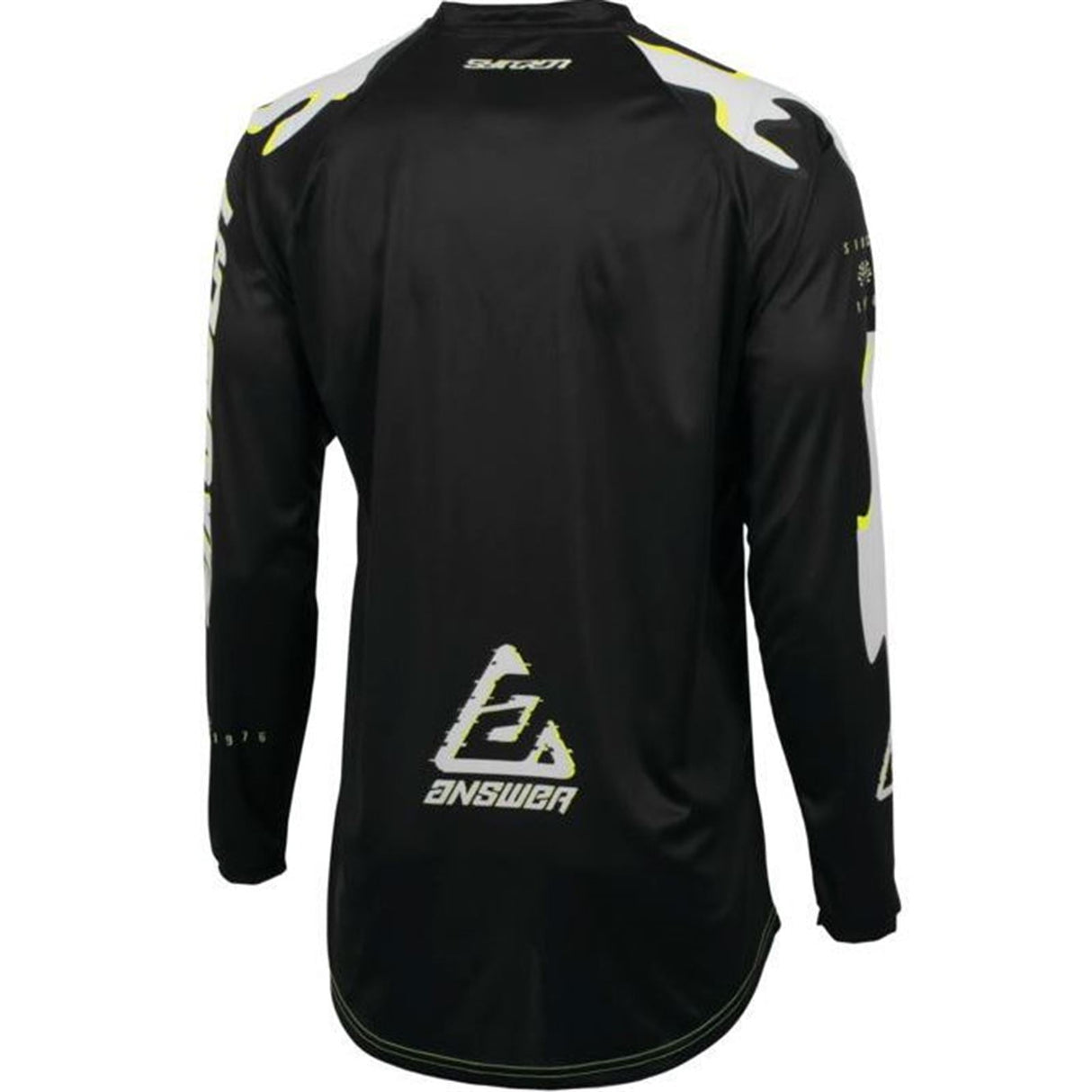 Answer Men's A23.5 Syncron Meltdown Jersey - Grey/Hyper Acid/Black
