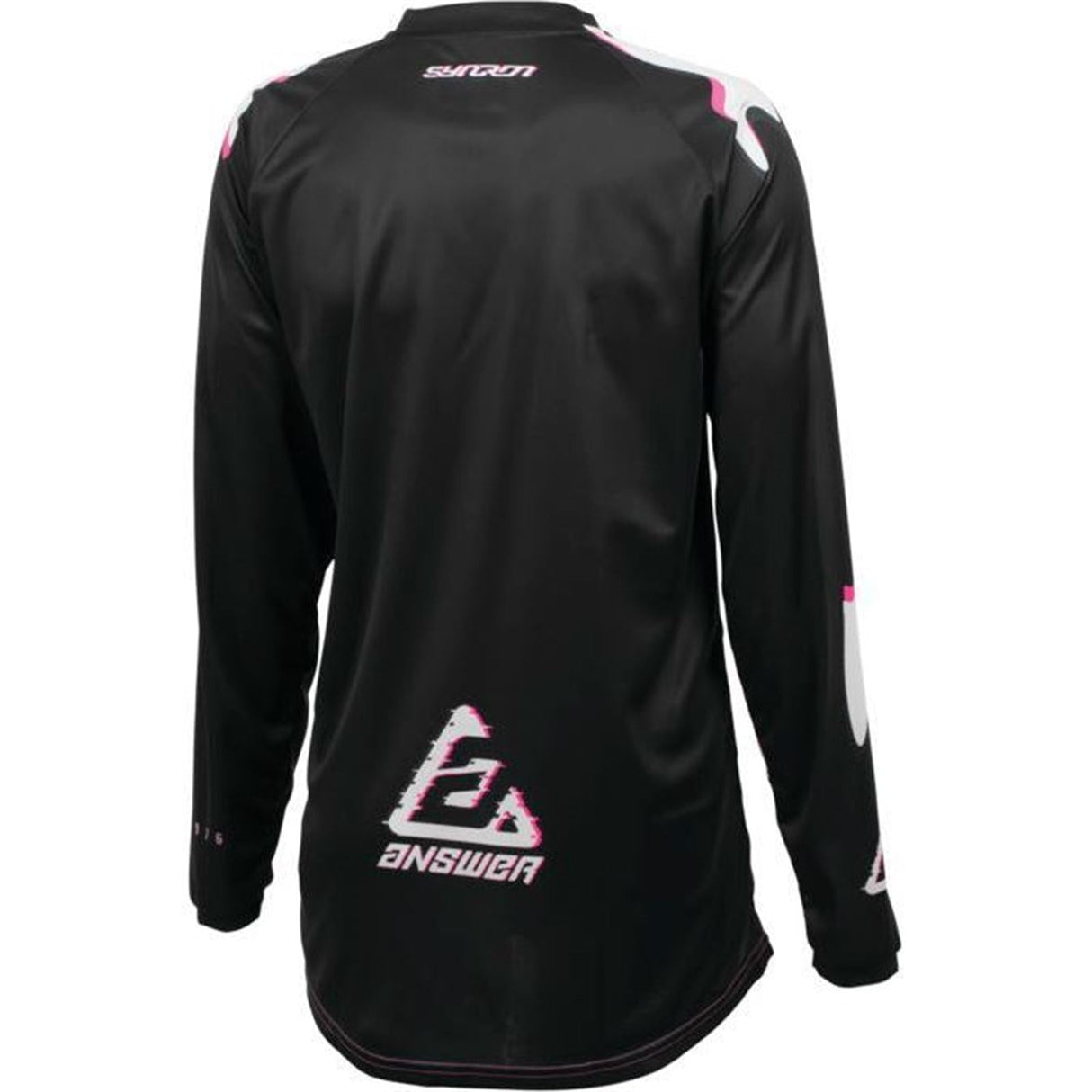 Answer Women's A23.5 Syncron Meltdown Jersey - Black/Magenta/Grey