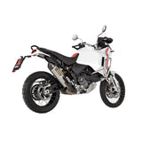 Akrapovic Slip-On Line Muffler - Titanium for 2022-2024 Ducati DesertX [MPN: S-D9SO19-HJAT]