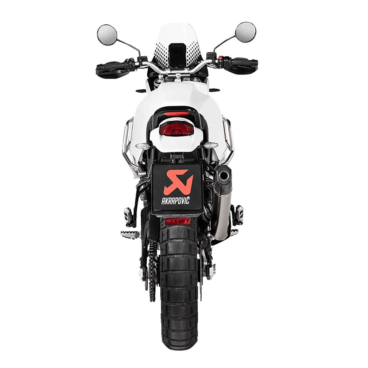 Akrapovic Slip-On Line Muffler - Titanium for 2022-2024 Ducati DesertX [MPN: S-D9SO19-HJAT]