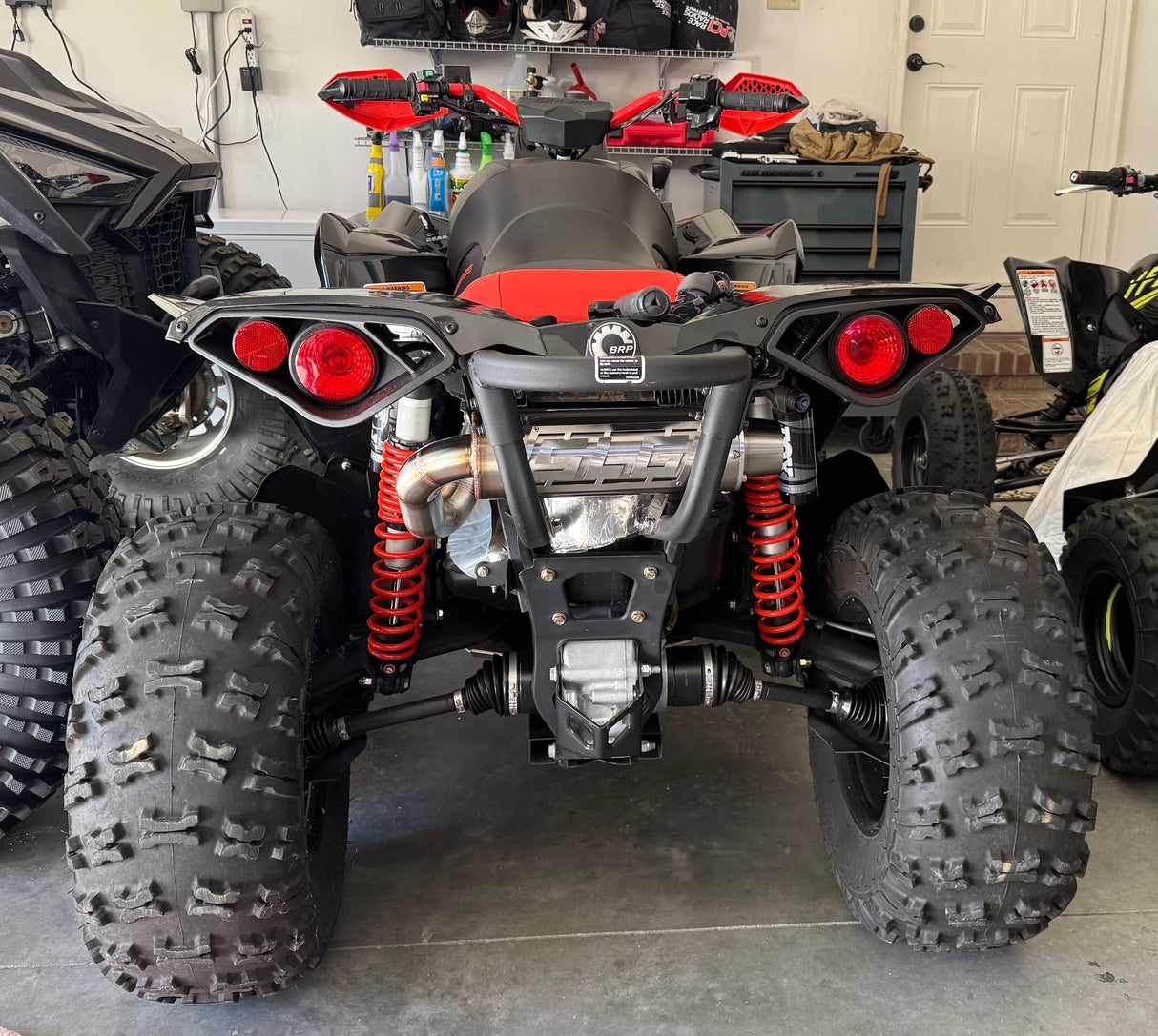 2016-2026 Gen 2 CanAm Renegade XMR 570-650-850-1000cc Bomber Quiet Series Slip On Side Exit