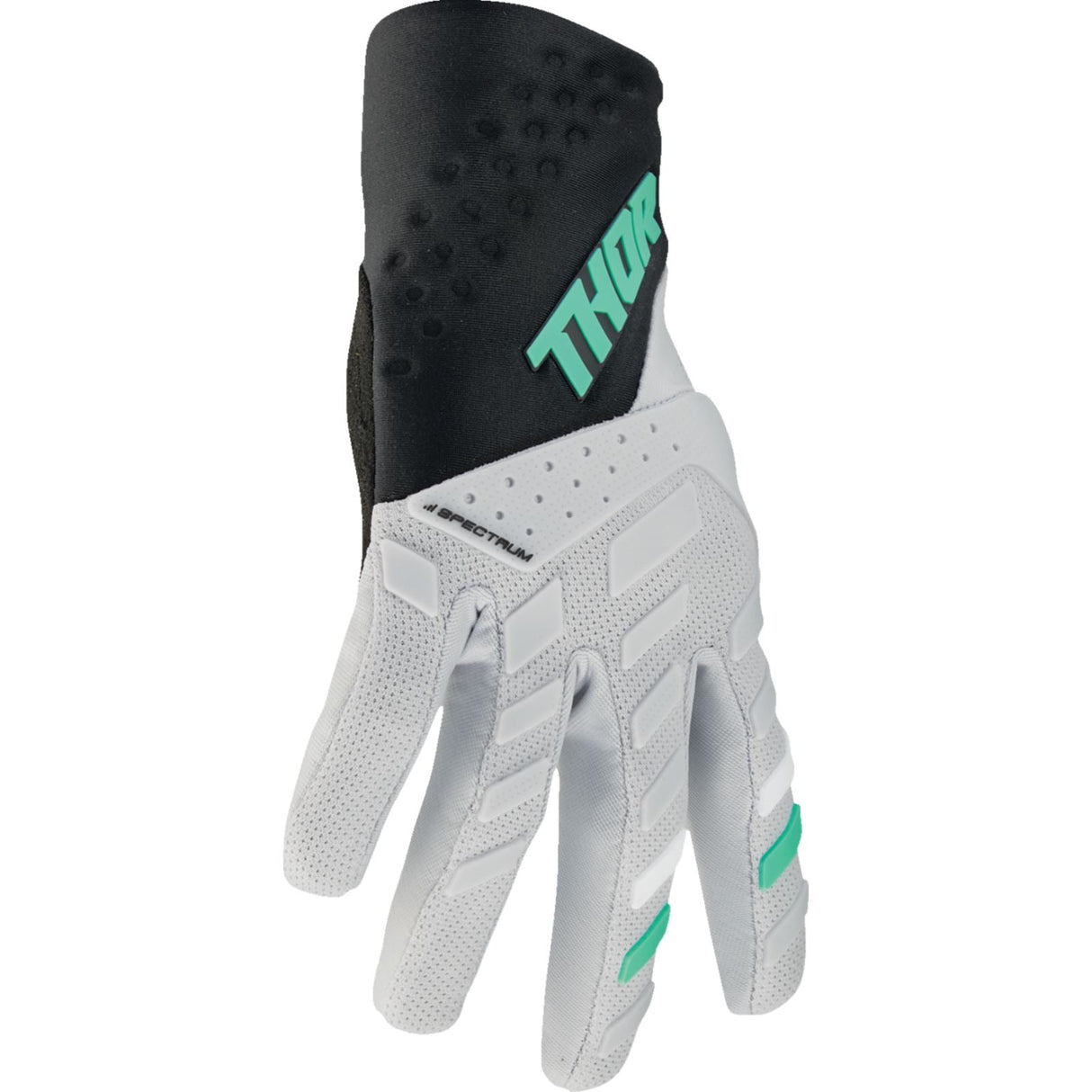 Thor Women's Spectrum Gloves - Black/Mint - Large [MPN: 3331-0270]