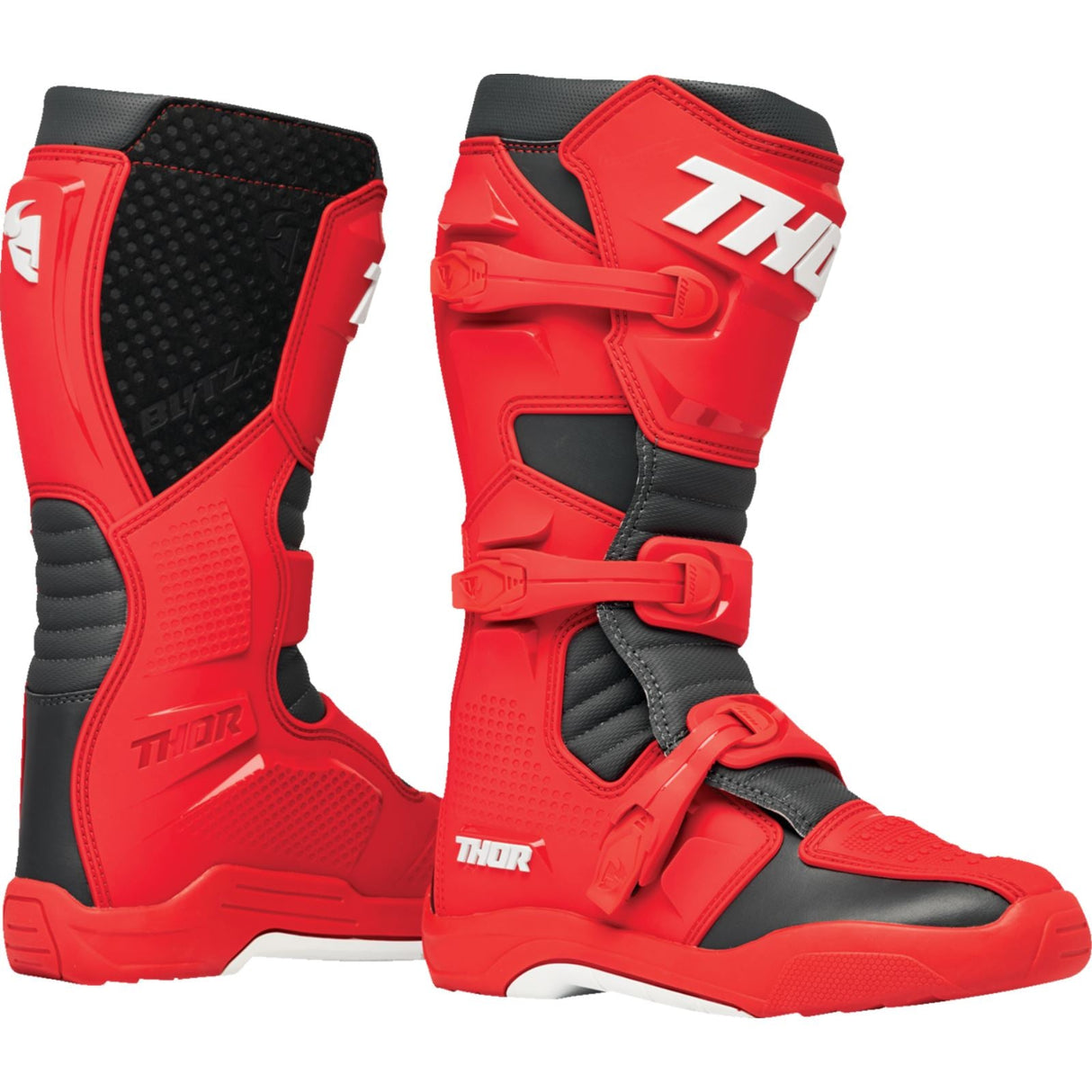 Thor Blitz XR Boots - Red/Charcoal - Size 15 [MPN: 3410-3117]