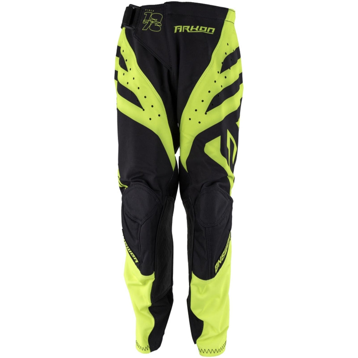 Youth Answer 25 Arkon Nitrus Pants - Black/Hyper Acid