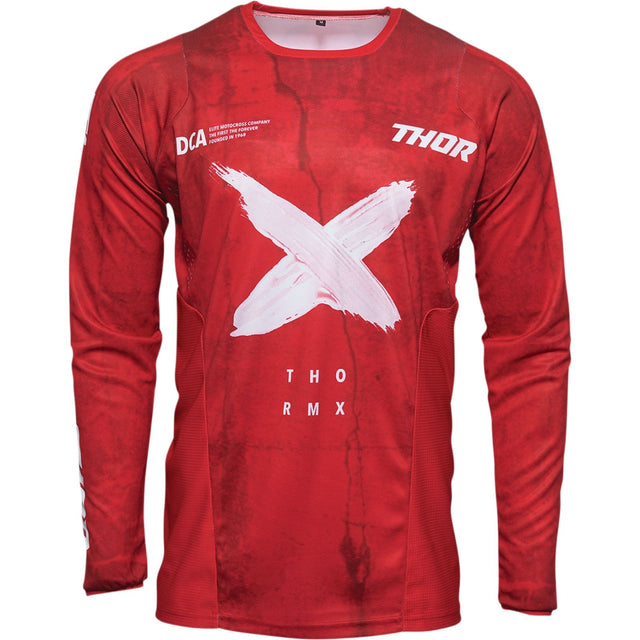 Thor Pulse Hazard Jersey - Red_1334457
