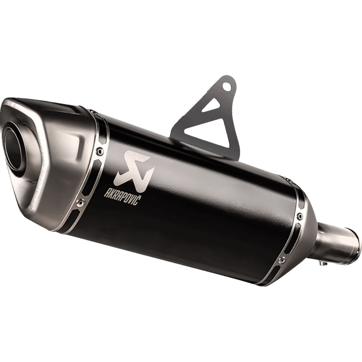 Akrapovic Slip-On Line Muffler Titanium/Black for 2024 Honda XL750R Transalp [MPN: S-H7SO6-HRTBL]